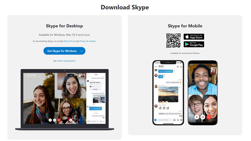 use skype on mac for interview